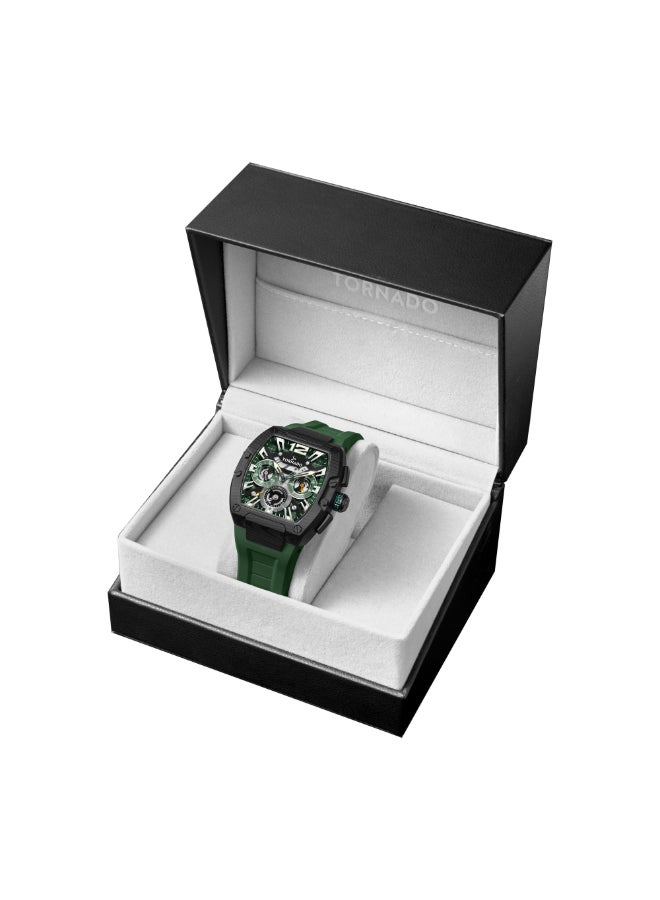 TORNADO Men's 316L stainless steel Multifunction Watch T23105L-BFGB - 43 mm - Image 4